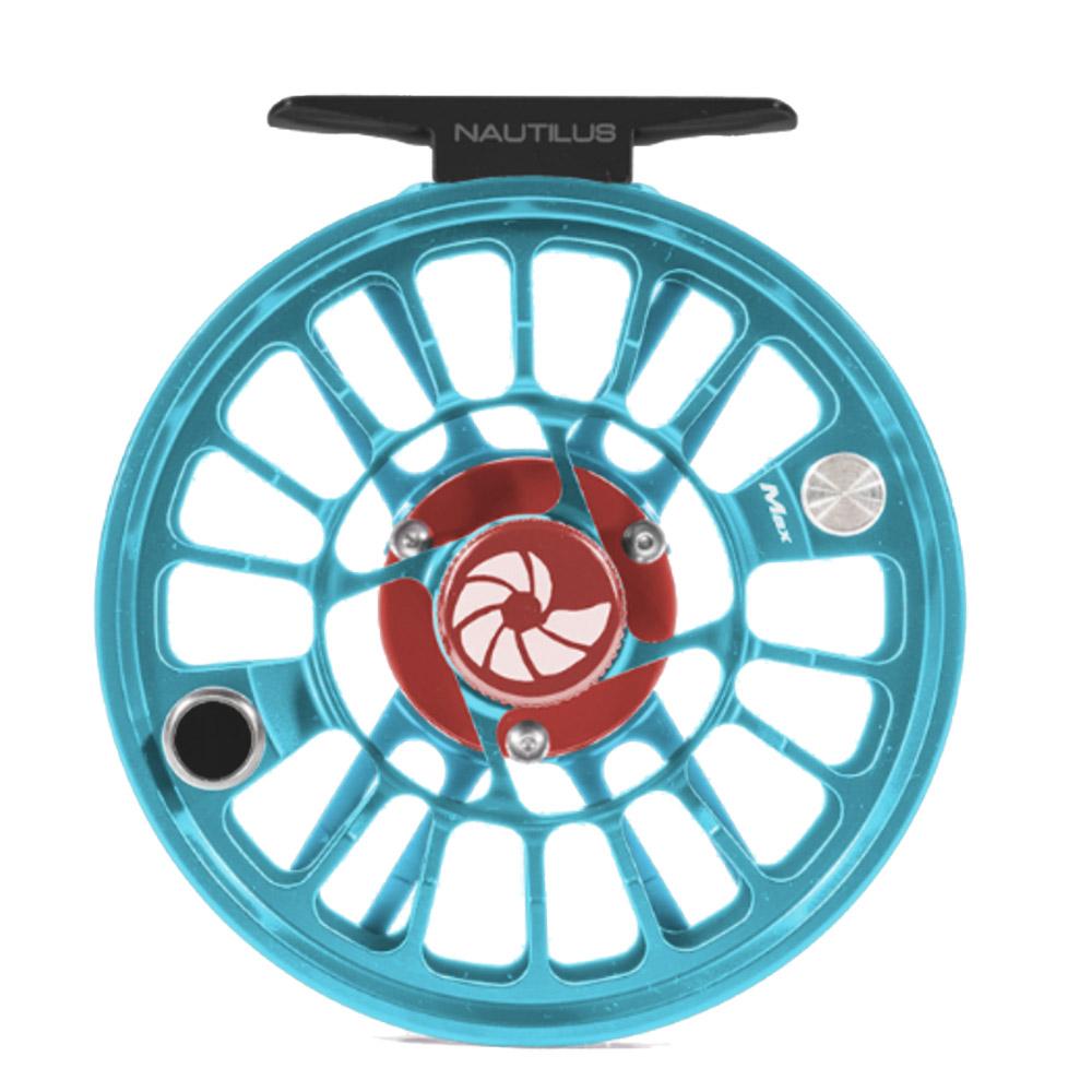 Nautilus XSeries Fly Reel Limited Edition Custom Colors in Turquoise